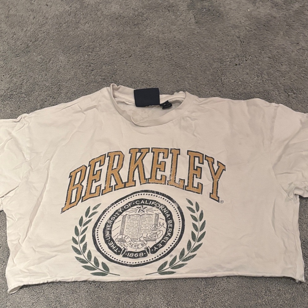 White Berkeley Crop Top